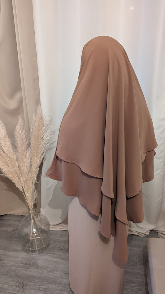 Khimar 2 voiles